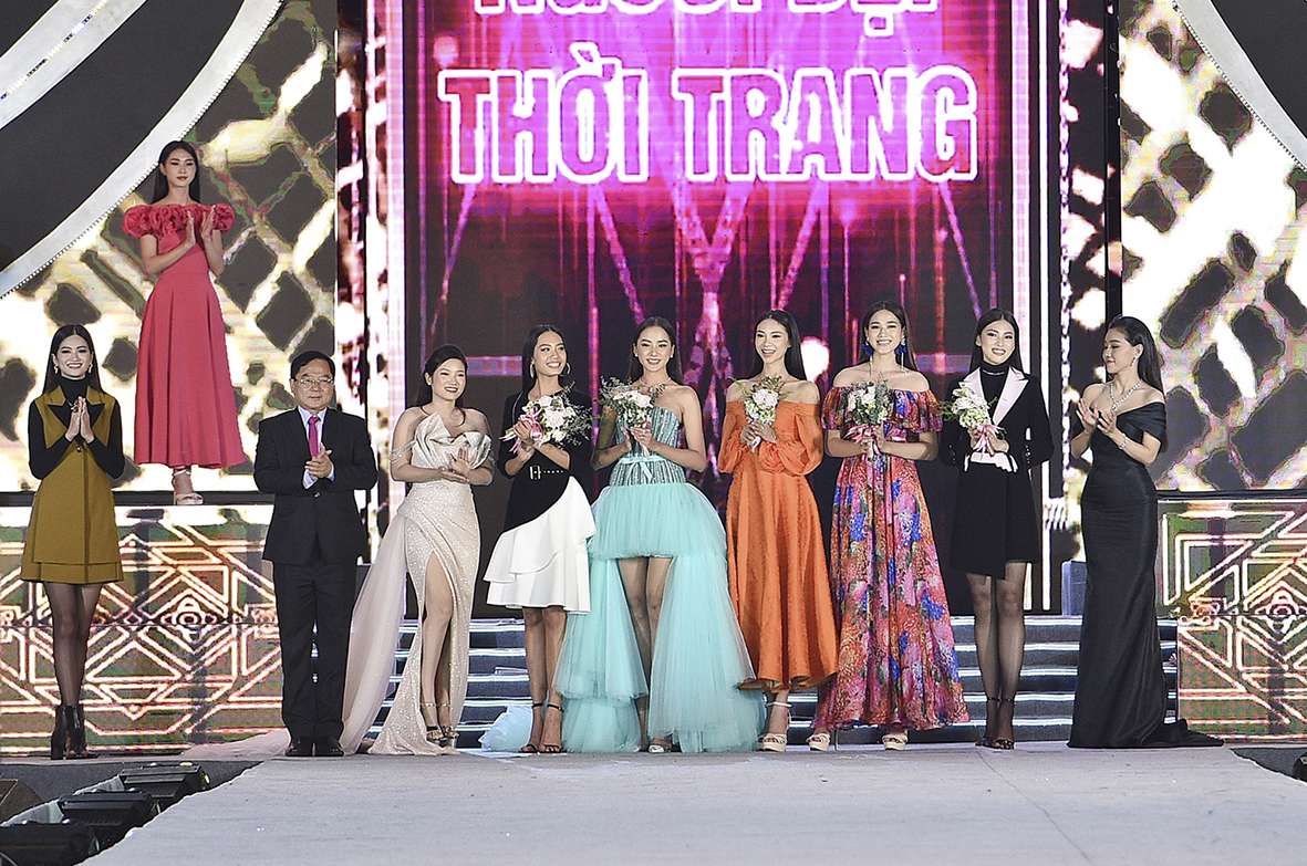Top 5 Người đẹp Thời trang Hoa hậu Việt Nam 2020. Ảnh: BTC