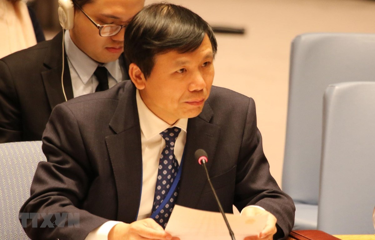Đại sứ Đặng Đình Quý, Trưởng Phái đoàn đại diện thường trực Việt Nam tại Liên hợp quốc.