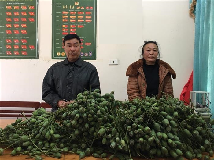 Hai đối tượng cùng số tang vật thu giữ được