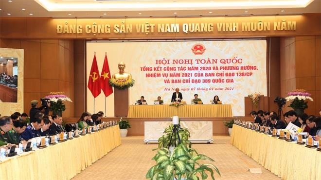 Loại ra khỏi bộ máy những cán bộ tha hóa, biến chất, tiếp tay cho tội phạm