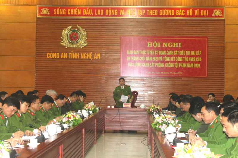 Giao ban cơ quan CSĐT hai cấp 6 tháng cuối năm