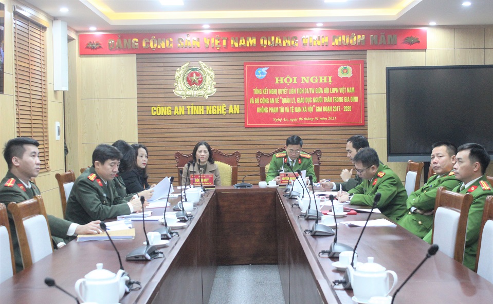 Tại điểm cầu Nghệ An