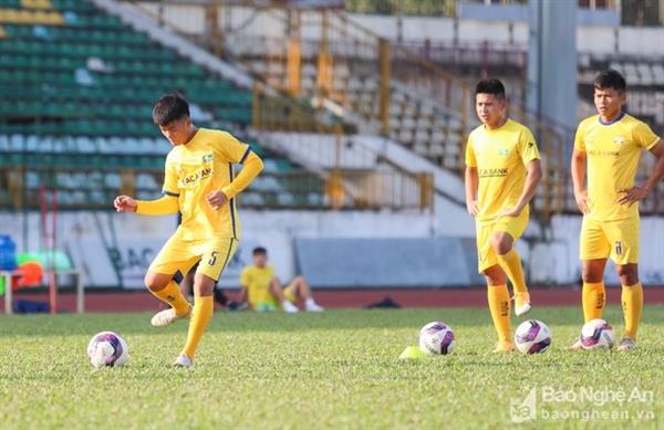 SLNA chuẩn bị cho mùa giải mới