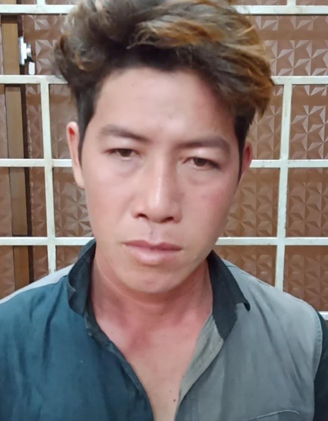 Huyền tại cơ quan điều tra.