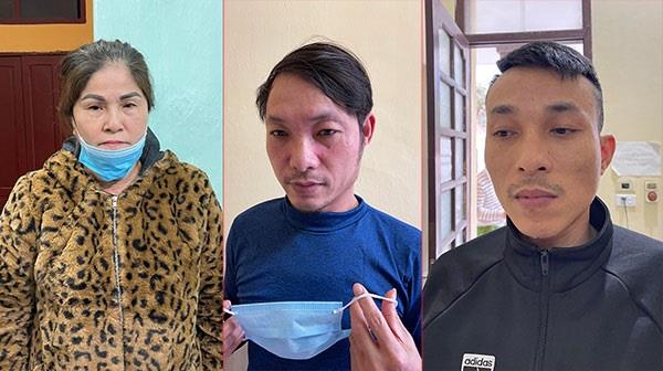 3 đối tượng Trông, Cường, Tuấn