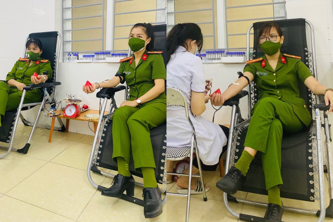 Nhờ nguồn máu từ ba nữ cán bộ Công an, ca mổ cho bệnh nhân nghèo đã thành công