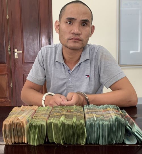 Đối tượng Thái Bình Chinh và tang vật
