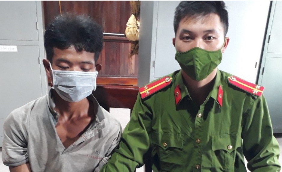 Đối tượng Mong Văn Linh tại Cơ quan Công an