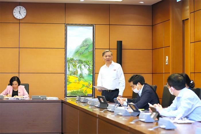 Bộ trưởng Bộ Công an Tô Lâm nói về tăng thẩm quyền cho Công an xã.
