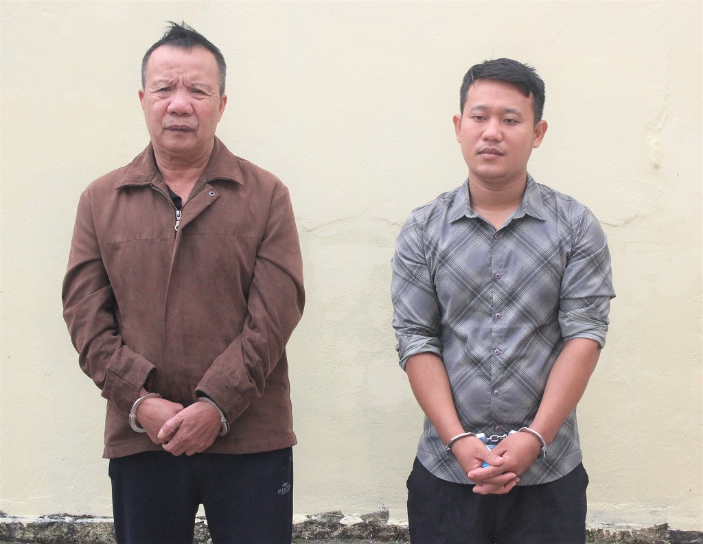 02 đối tượng Phùng Bá Cúc và Nguyễn Chương Chiến