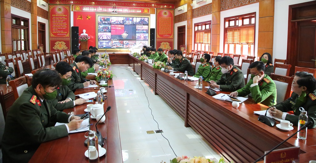 Hội nghị được tổ chức theo hình thức trực tuyến