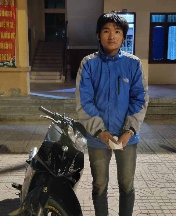 Đối tượng Hà Đức Anh và tang vật