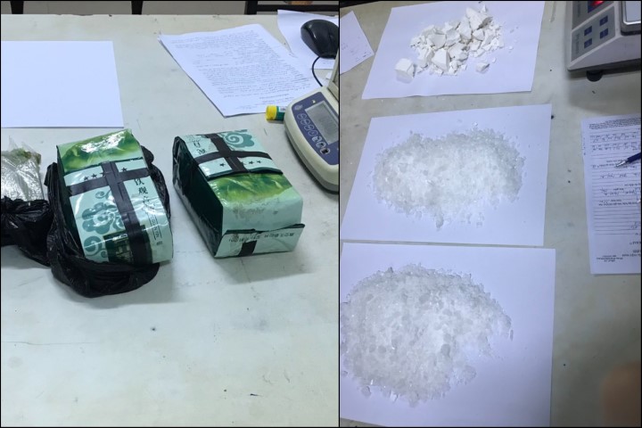 Tổng số tang vật thu giữ 
