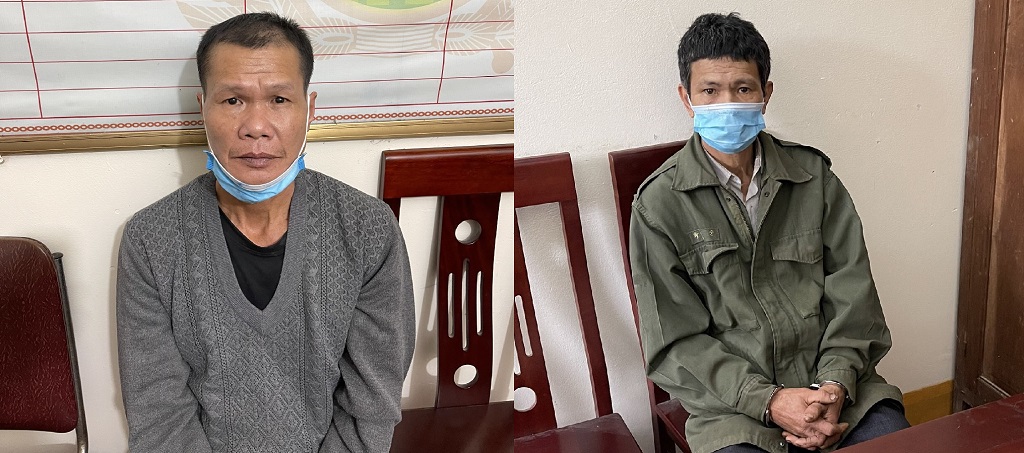 Đối tượng Lương Văn Thân  Đối tượng Quang Văn Phương