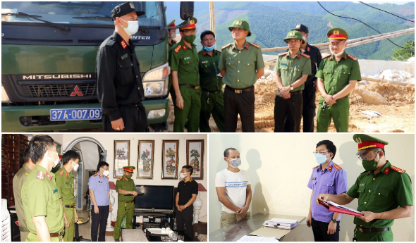 Công an tỉnh Nghệ An: Không khoan nhượng với tội phạm liên quan đến khoáng sản (bài 1)