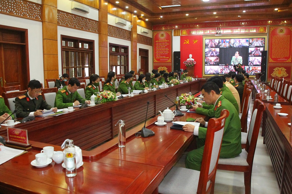 Hội nghị được tổ chức theo hình thức trực tuyến