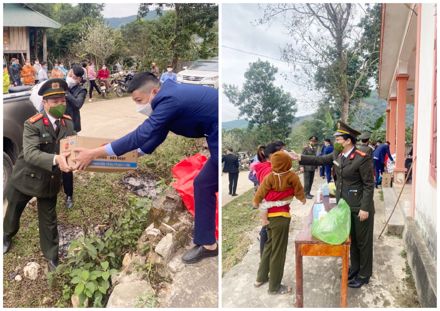 Hành động đẹp thể hiện tinh thần tương thân tương ái, vì nhân dân phục vụ của lực lượng Công an Nghệ An nói chung và cán bộ chiến sĩ Phòng Thanh tra nói riêng.