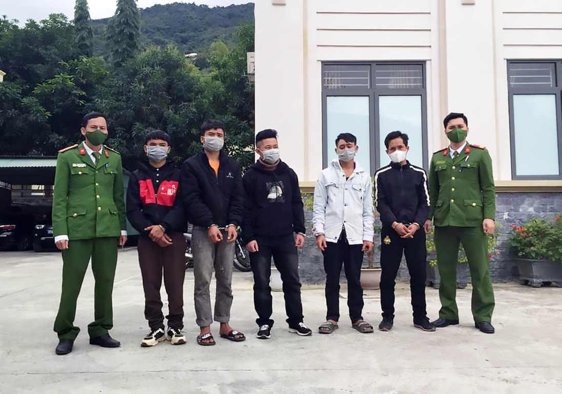 05 đối tượng tại cơ quan Công an