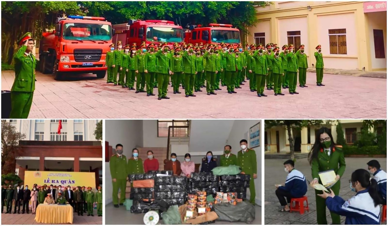 Công an Nghệ An đồng loạt ra quân tấn công, trấn áp tội phạm, đảm bảo ANTT trước, trong và sau Tết Nguyên đán Nhâm Dần 2022