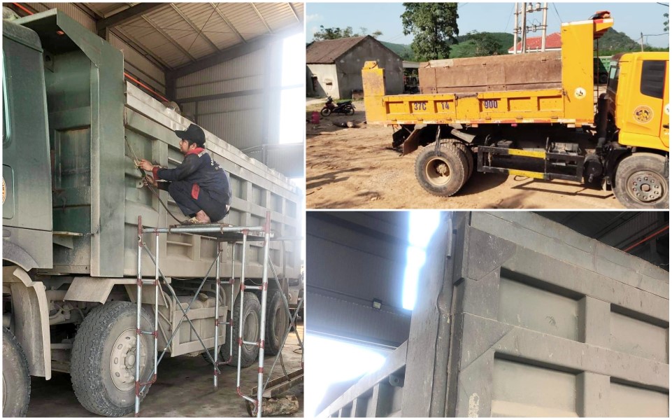 Đến ngày 25/3/2022, 12 chủ xe đã tự gỡ bỏ phần cơi nới thùng xe, thực hiện “chạy đúng, chở đủ”