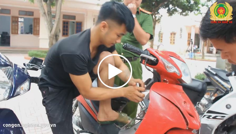 Nhóm thanh niên chuyên trộm xe giữa đêm khuya