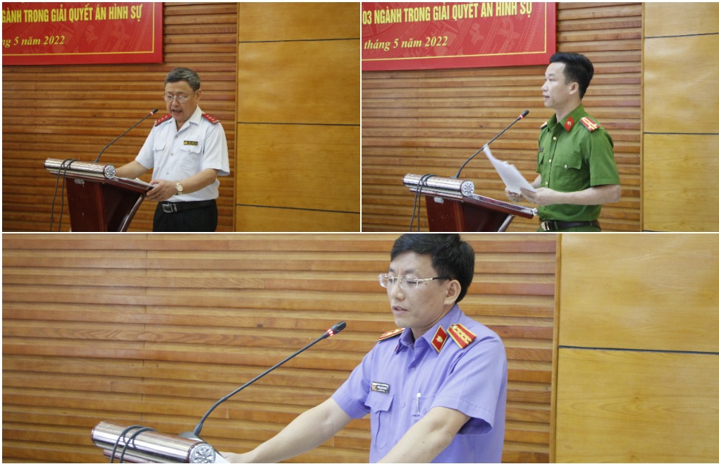 Các đại biểu trình bày tham luận