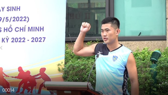 Vận động viên tuyên thệ
