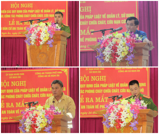 Các đại biểu trình bày tại Hội nghị