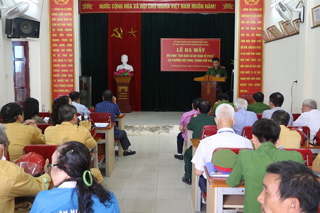 Toàn cảnh buổi ra mắt mô hình