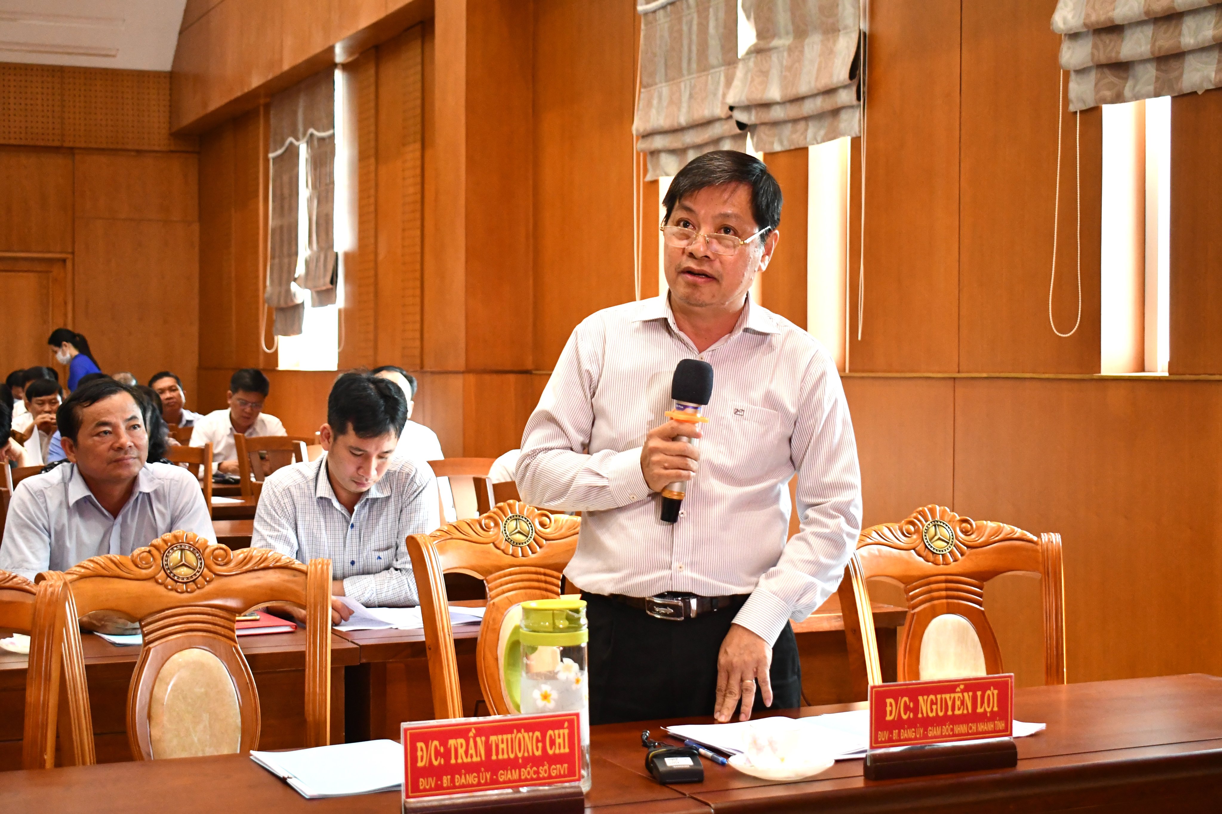 Ông Nguyễn Văn Lợi, Chi bộ Ngân hàng Nhà nước chi nhánh tỉnh BR-VT đổi mới phương pháp lãnh đạo, chỉ đạo theo hướng sâu sát cơ sở.
