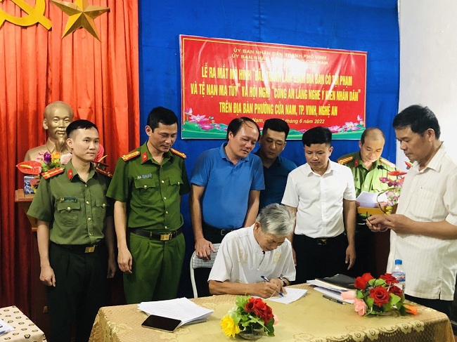 Huy động các ban, ngành, đoàn thể, tổ chức chính trị xã hội cùng tham gia mô hình