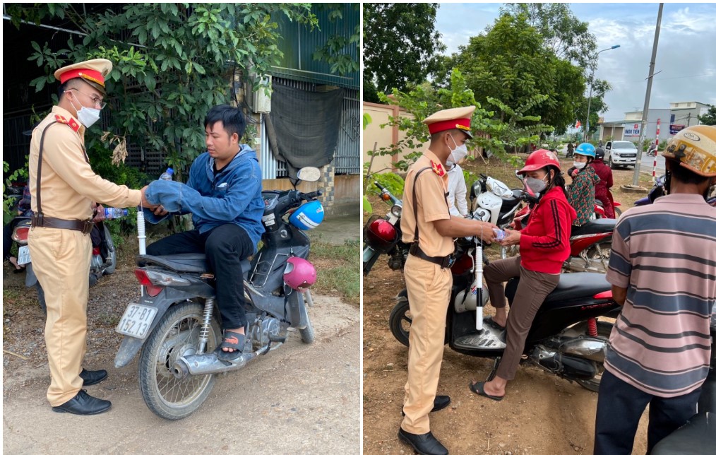 Tích cực giúp đỡ, hỗ trợ thí sinh và người nhà thí sinh