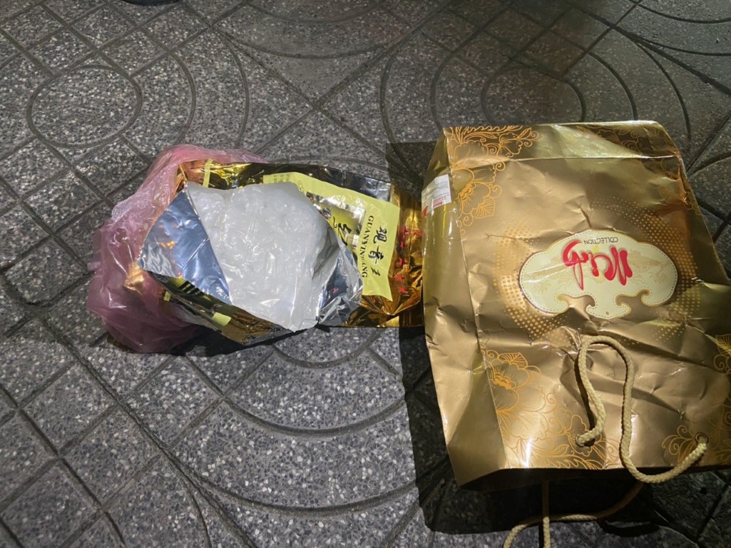 Tang vật thu giữ tại hiện trường