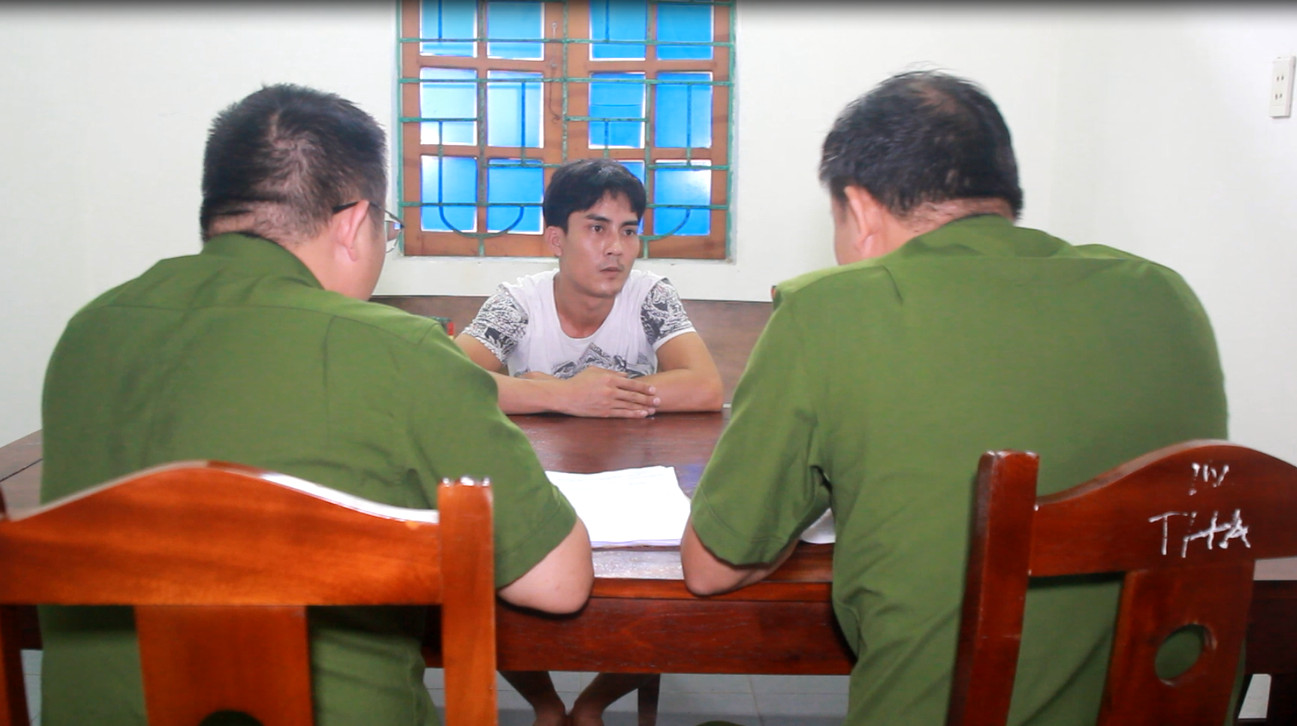 Cơ quan Công an làm việc với đối tượng Nguyễn Xuân Hải