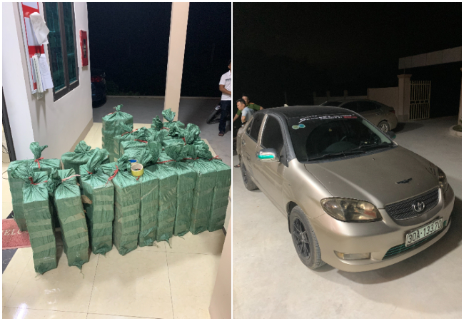 Tang vật chuyên án cơ quan Công an thu giữ