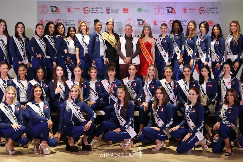 Các người đẹp tham gia The Miss Globe 2022. Ảnh: NVCC.