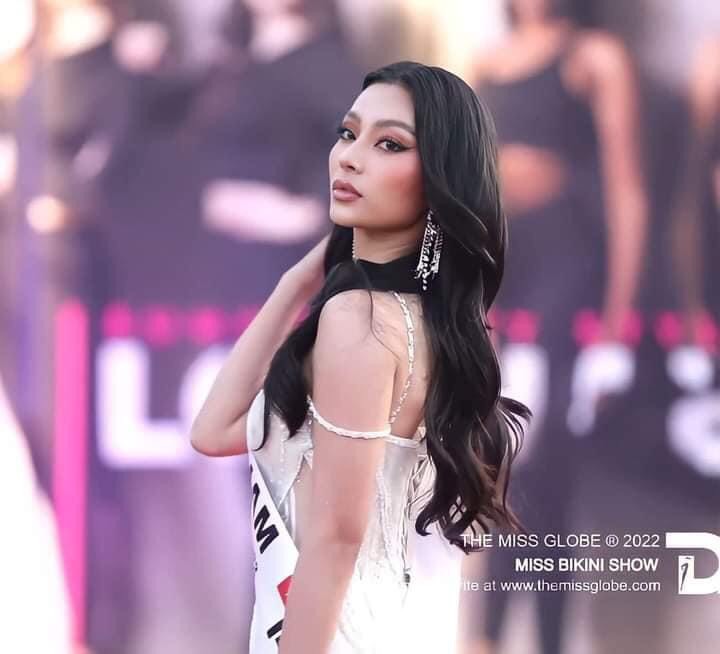Lâm Thu Hồng tạo được ấn tượng tại cuộc thi Hoa hậu hoàn cầu 2022.