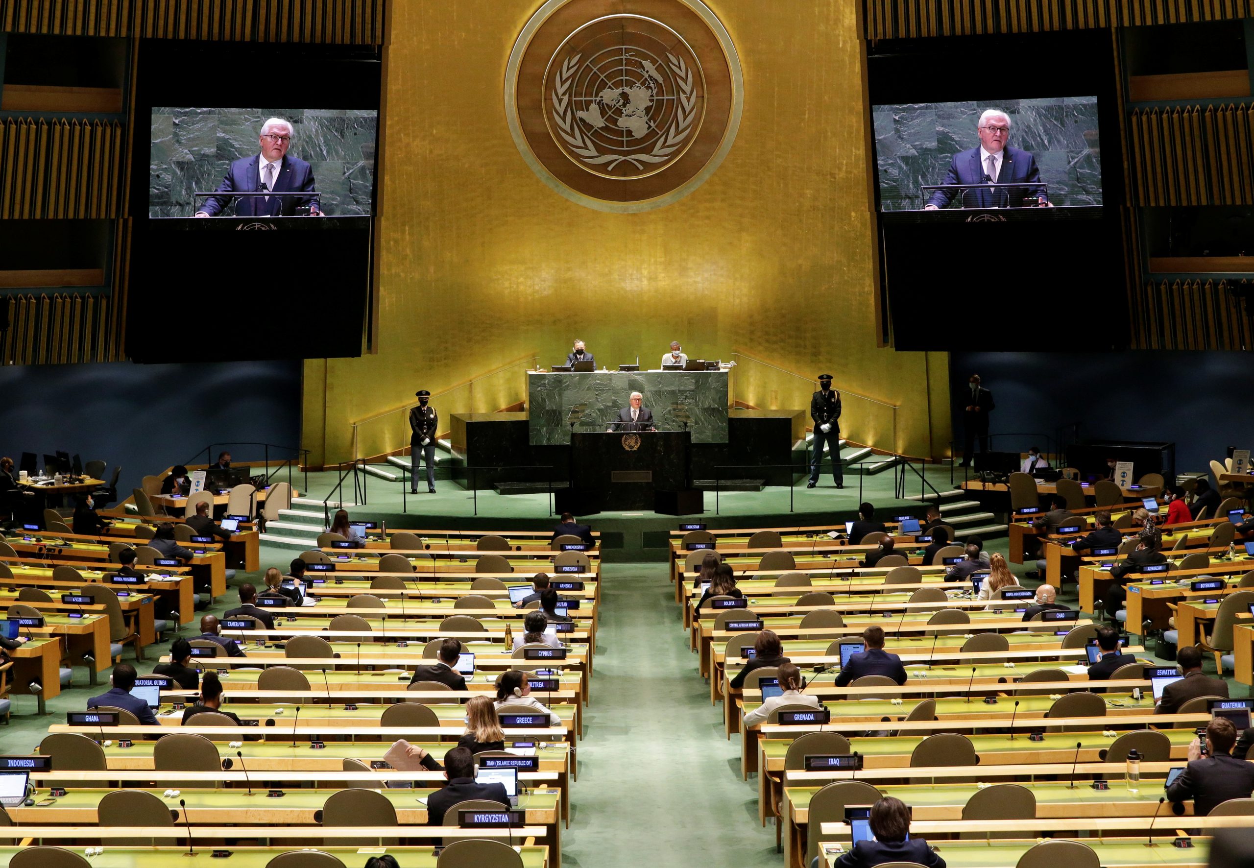 Toàn cảnh cuộc họp Đại hội đồng Liên hợp quốc tại New York, Mỹ.