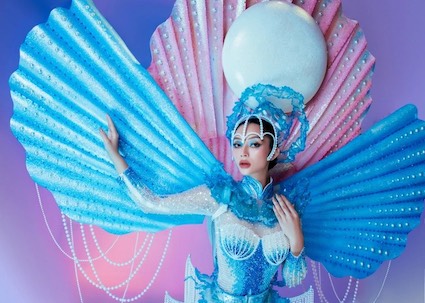 Sinh ra ở vùng biển Vũng Tàu, người đẹp Lâm Thu Hồng có tình yêu biển nồng nàn và mang giấc mơ của biển đến The Miss Globe 2022 thông qua trang phục dân tộc 