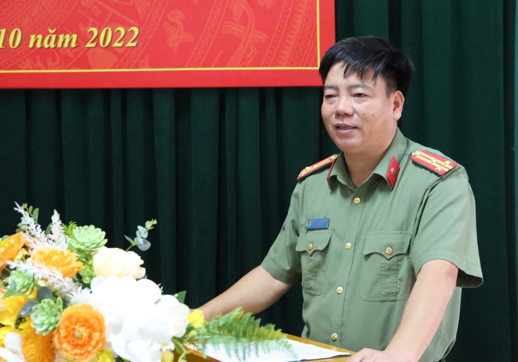 Lãnh đạo Phòng Công tác Đảng và công tác chính trị khai mạc Hội nghị 
