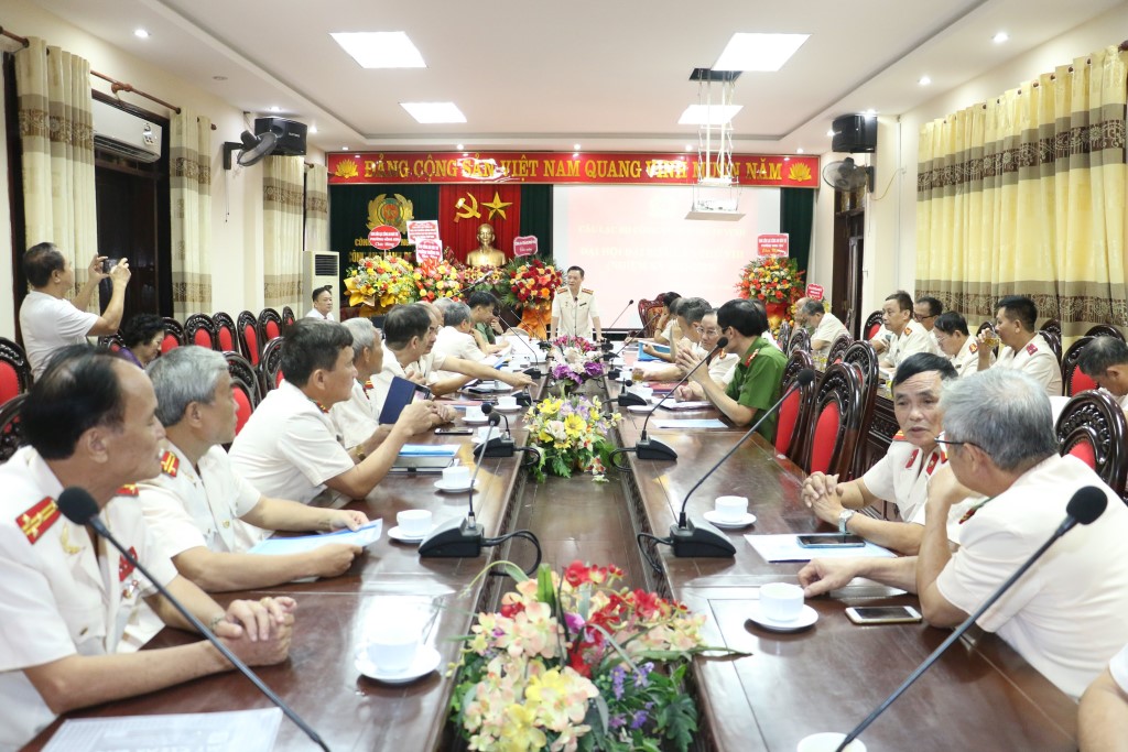 Đại hội Câu lạc bộ Công an hưu trí thành phố Vinh nhiệm kỳ 2022 - 2027
