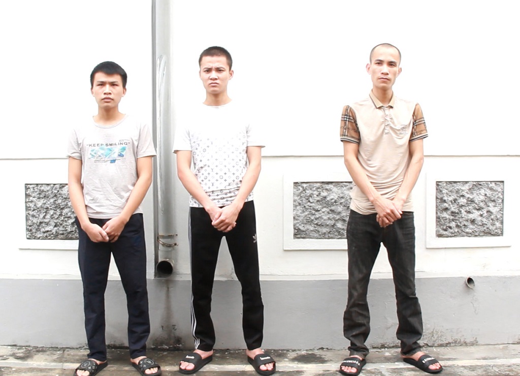 03 đối tượng Dương Tuấn Anh, Dương Văn Đạt và Đậu Trọng Vinh