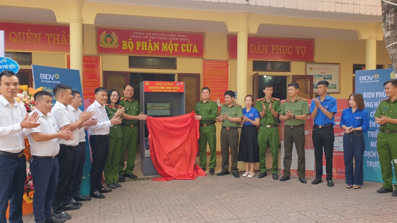 Sau khi thực hiện thí điểm tại 04 xã, thị trấn, Công an huyện Diễn Châu sẽ triển khai đồng loạt trên địa bàn toàn huyện
