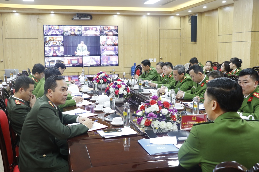 Toàn cảnh Hội nghị tại điểm cầu tỉnh Nghệ An