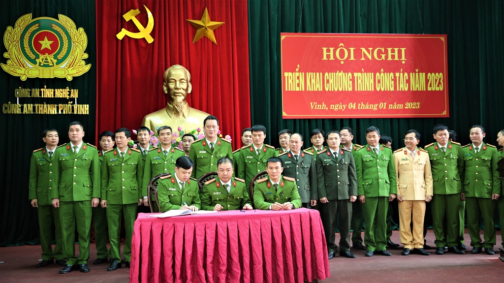 Ký kết giao ước thi đua năm 2023