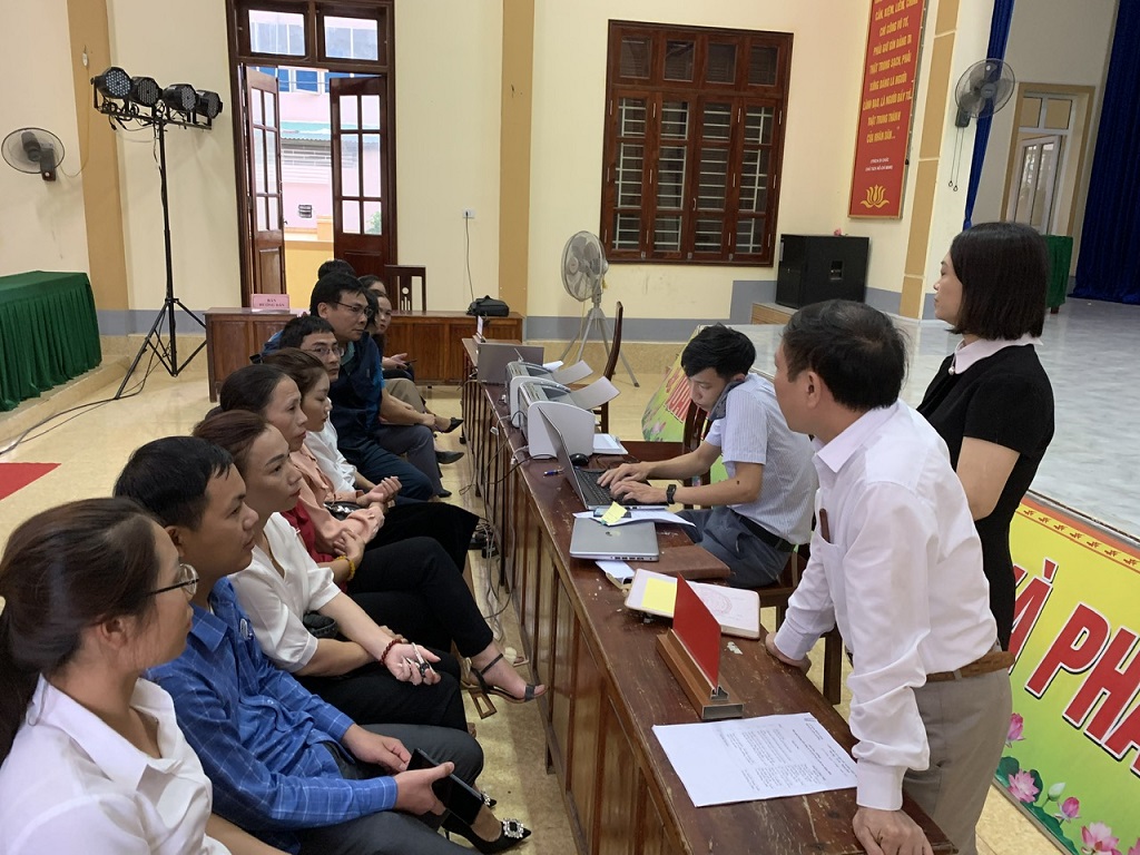 Sở Tư pháp Nghệ An hướng dẫn, hỗ trợ công dân đăng ký hộ tịch trực tuyến trên Cổng dịch vụ công quốc gia