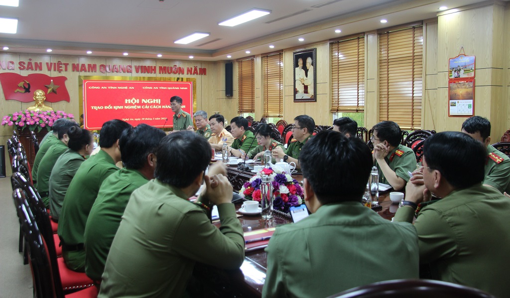 Toàn cảnh Hội nghị trao đổi kinh nghiệm CCHC