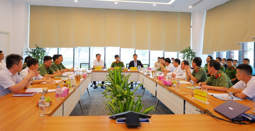 Toàn cảnh buổi lễ ký quy chế phối hợp