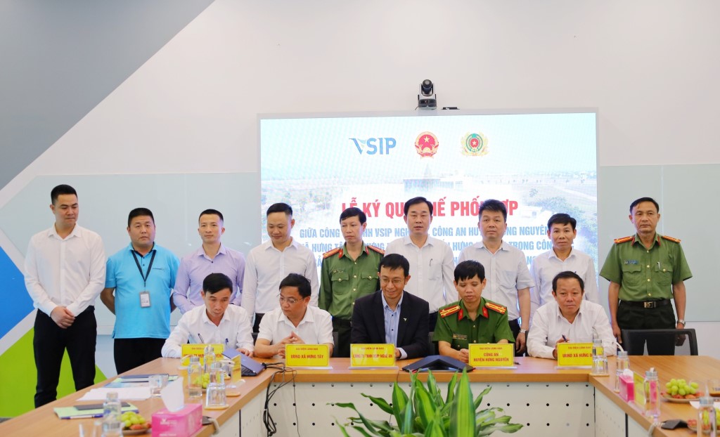 Các bên tiến hành ký quy chế phối hợp