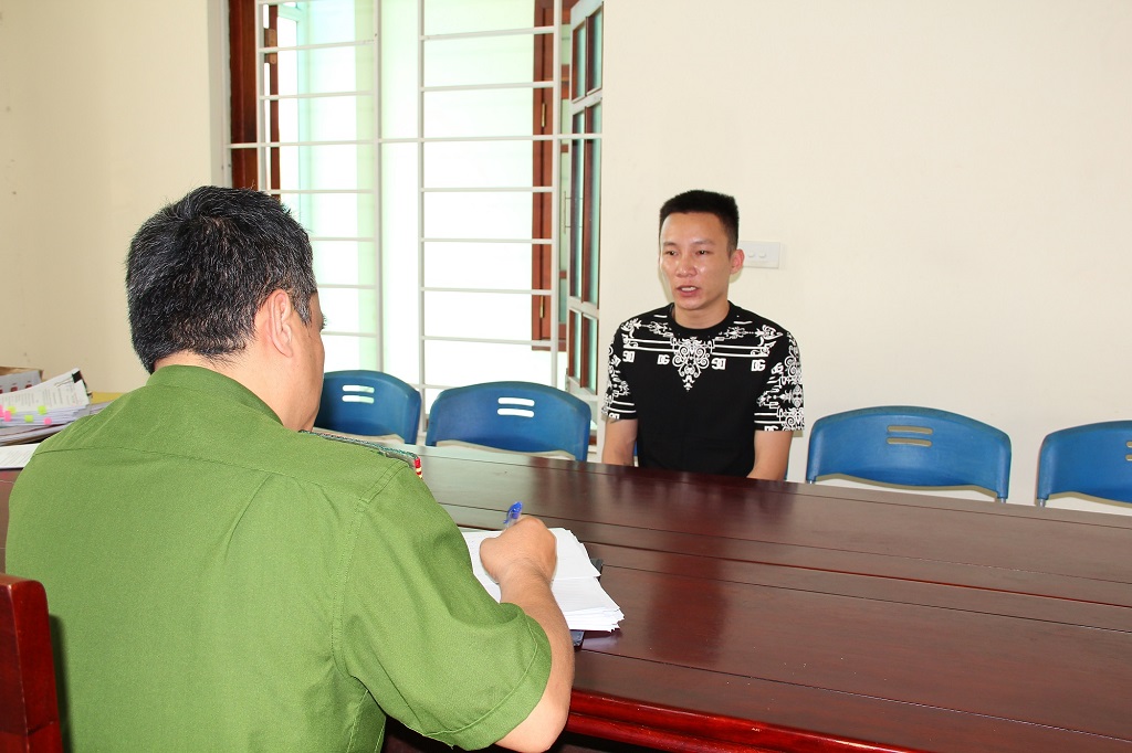 Cơ quan Công an làm việc với Lê Bảo Tín
